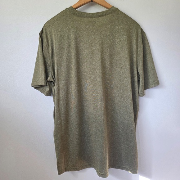 Olympia Sports Men's Green Short Sleeve Performance T Shirt - XL - Picture 2 of 5